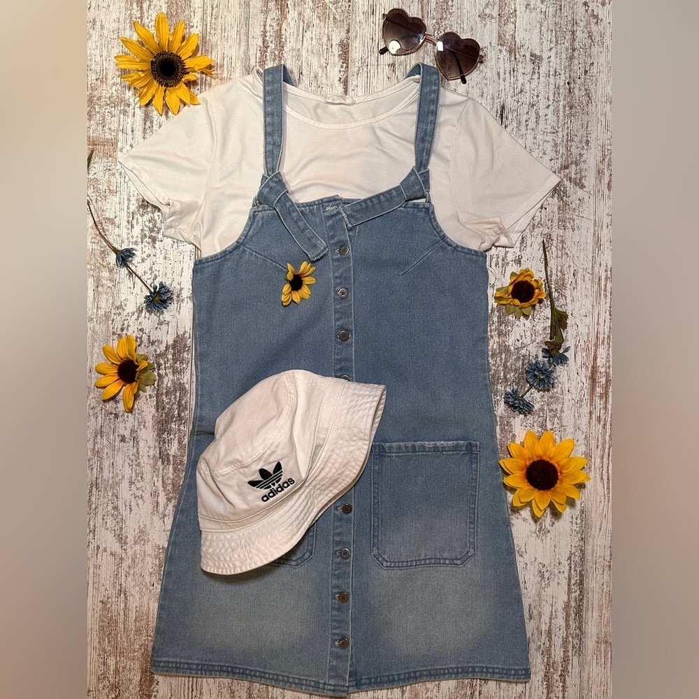 Billabong Denim Overall Dress
